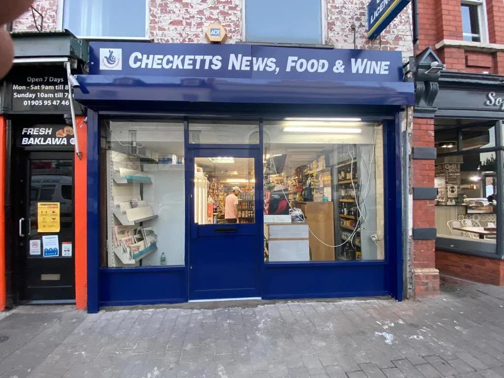 Aluminium Shopfront, Coventry